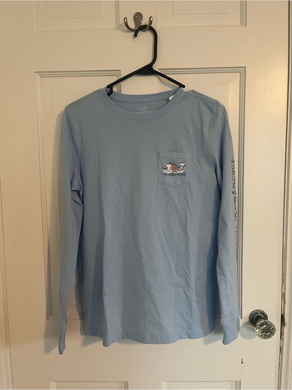 Vineyard Vines Christmas Long-Sleeve Pocket Tee XS
